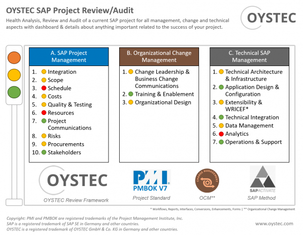 SAP Project Review/Audit