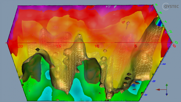 Digitalización en 3D de las sub-superficies con tecnología de radar